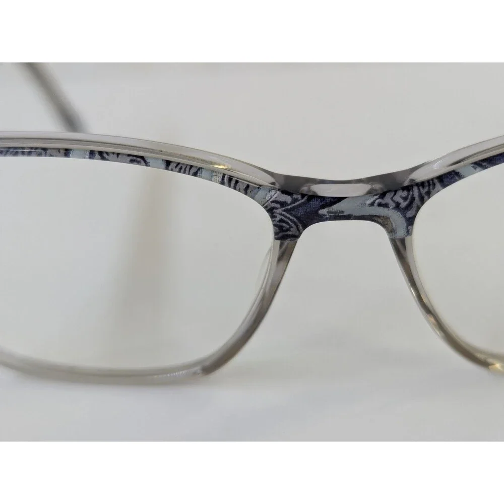 Vera Bradley Andie Eyeglasses Indio INO Clear Fade Purple 52-16-135 w/ Hard Case